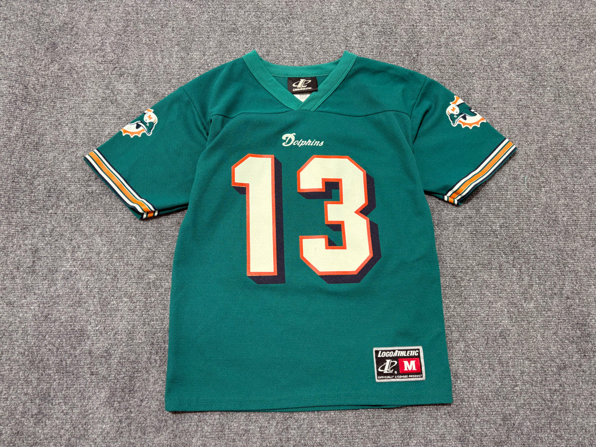 Kids Miami Dolphins #13 Marino Jersey - Teal Size Youth Medium