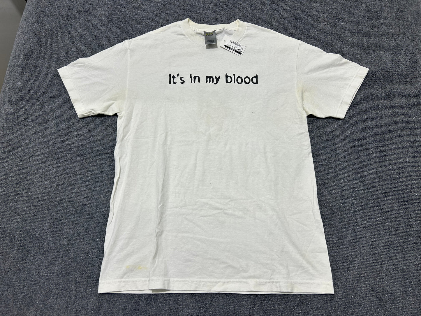 Eastbay Its In My Blood Soccer Tee - White Size Large