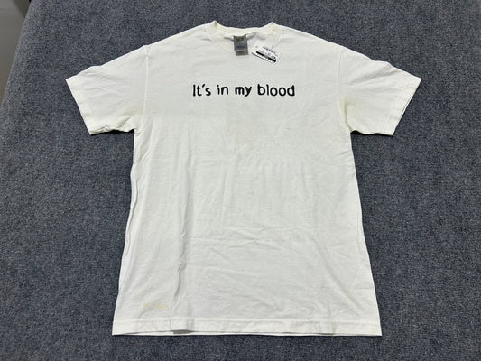 Eastbay Its In My Blood Soccer Tee - White Size Large