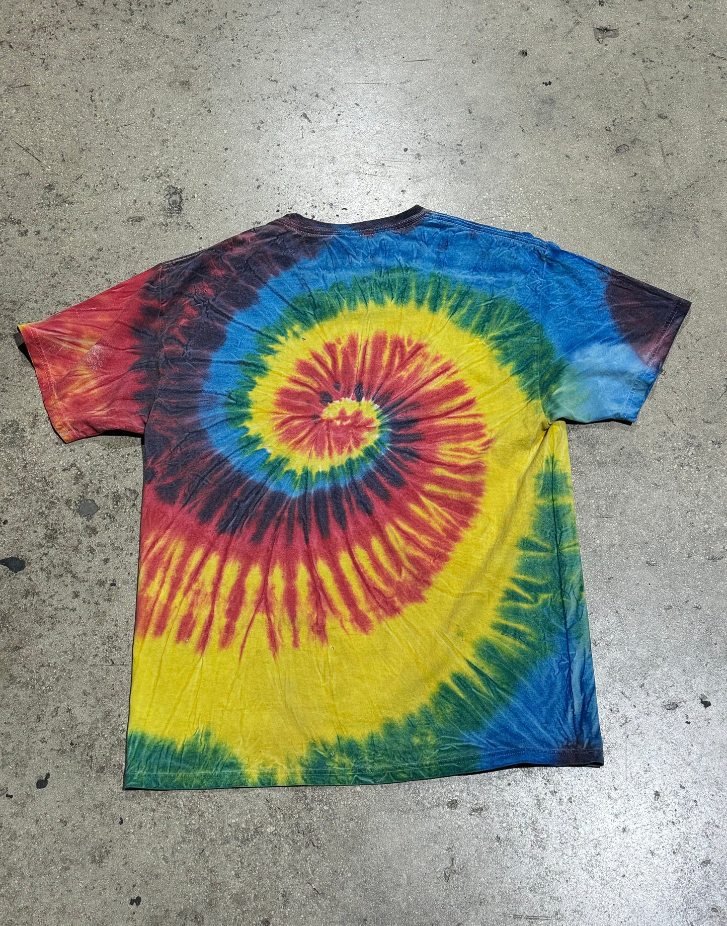 One Love Bob Marley Tie Dye Tee Size Large