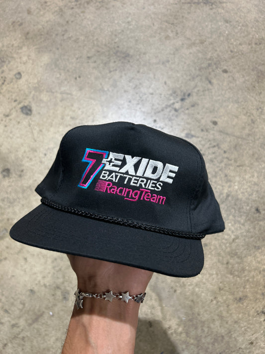 7 Exide Batteries Racing Team Hat - Black