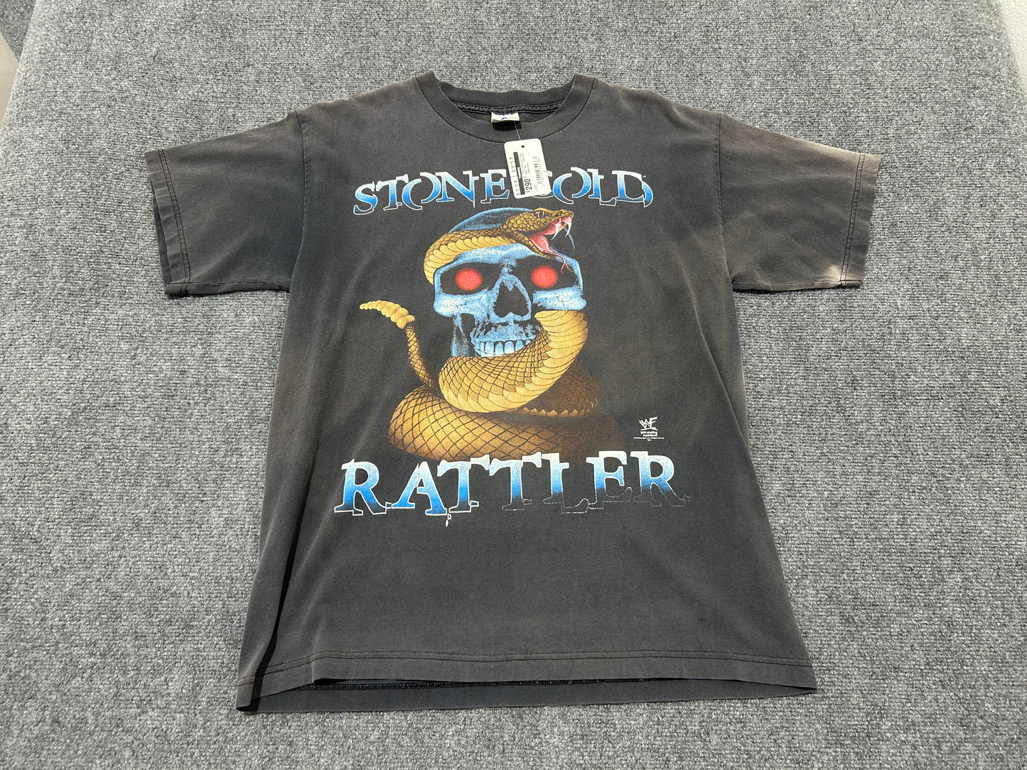 1998 Stone Cold I Bite Back Tee - Black Size Large (con)