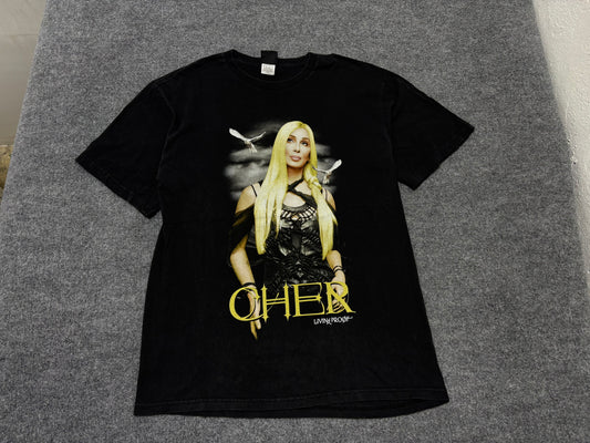 2002 Cher Tour Tee - Black Size XL