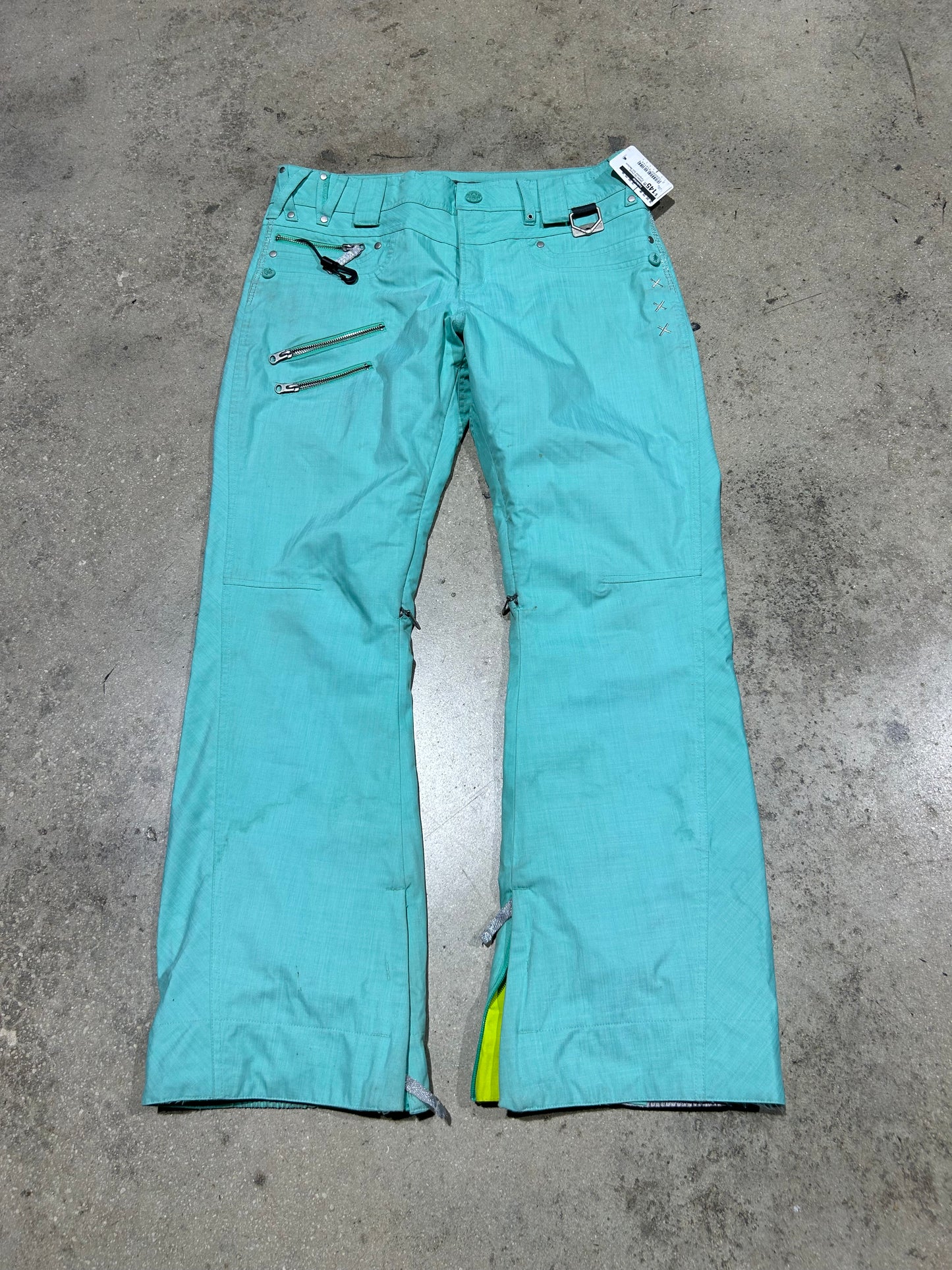 Oakley Ski Pants - Turquoise Size Medium