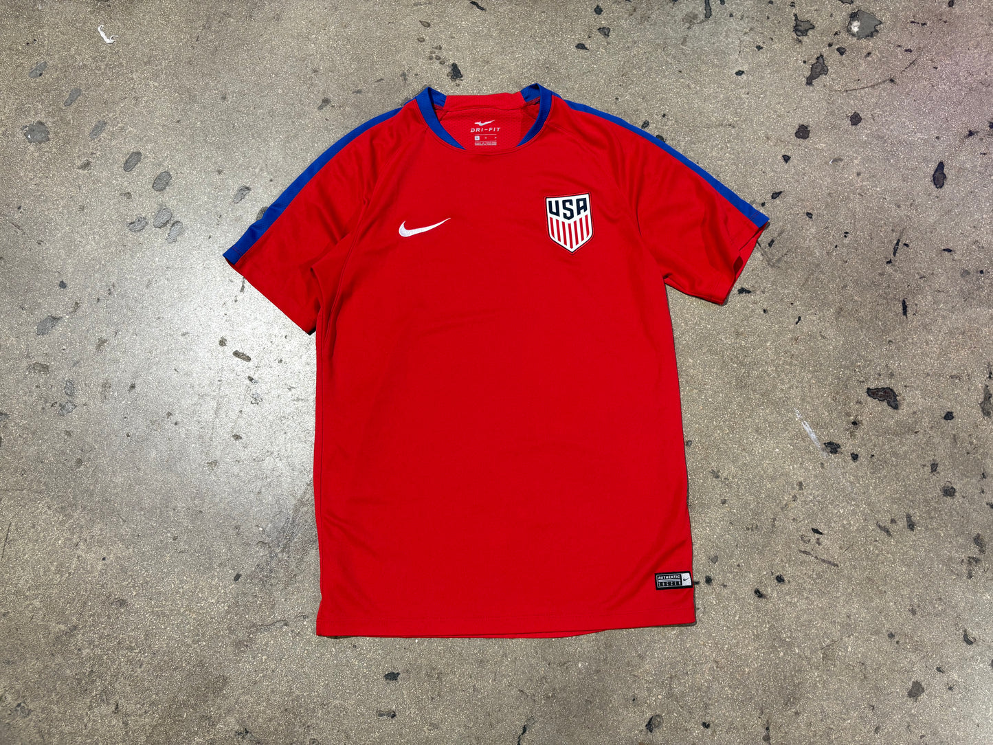 Nike USA Soccer Jersey - Red Size Medium