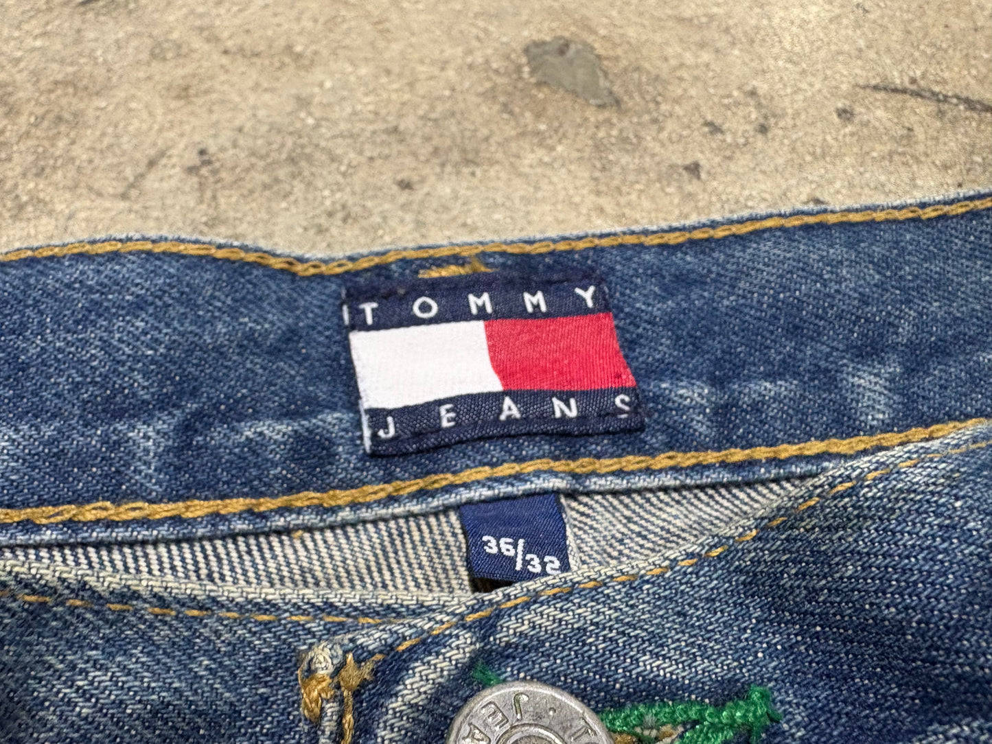 Tommy Hilfiger Carpenter Denim Jeans - Blue Size 36x32