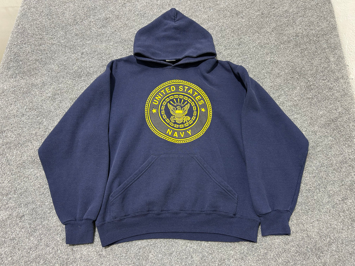 US Navy Hoodie - Navy Size Medium