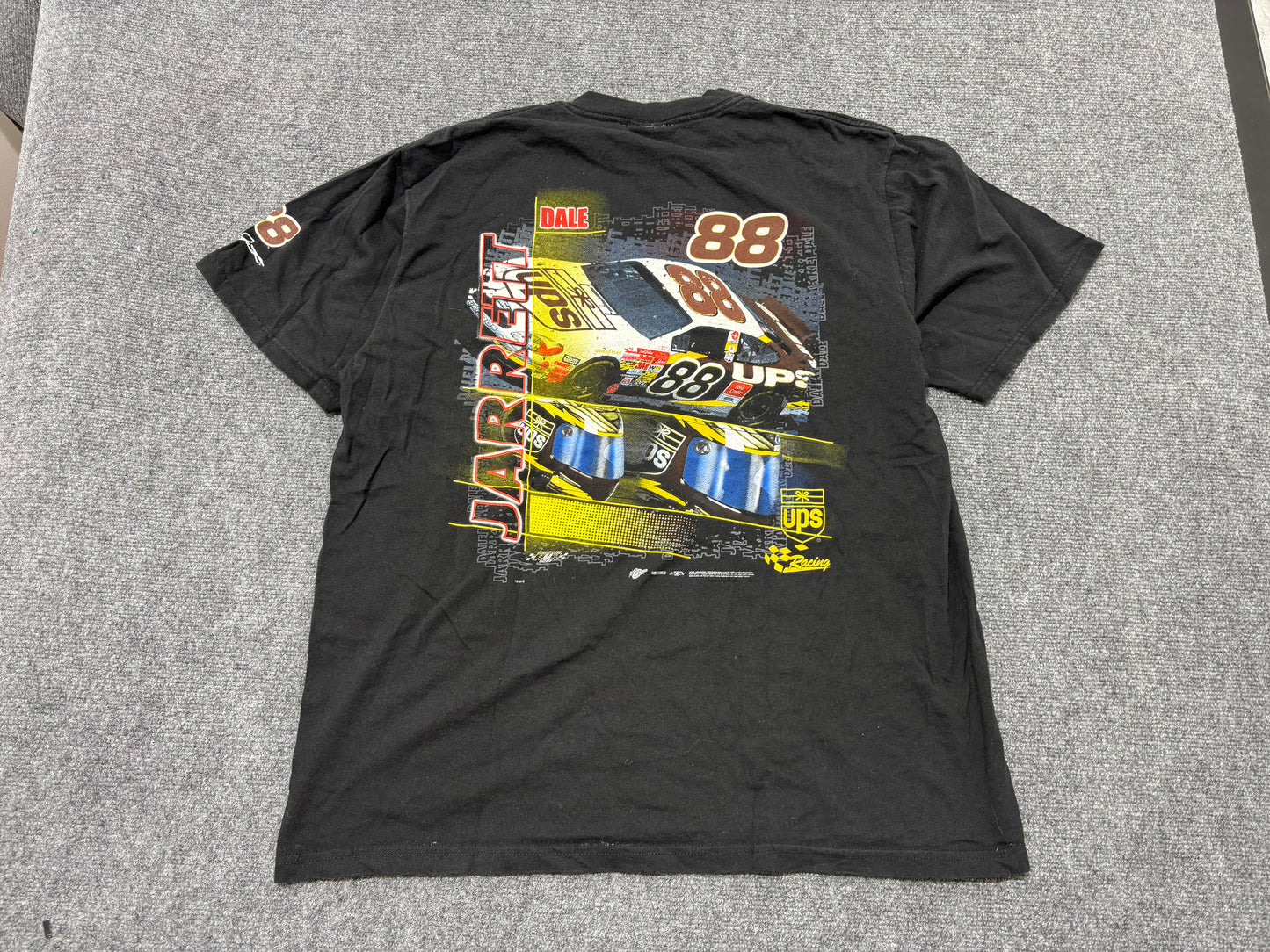 NASCAR Dale Jarret #88 Racing Tee - Black Size XL
