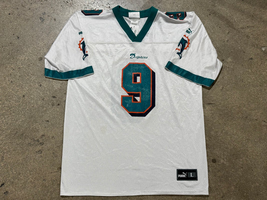 Puma Miami Dolphins Jay Fiedler Jersey - White Size Large