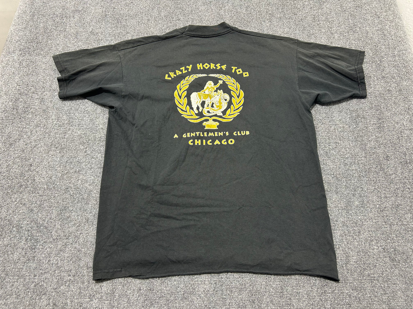 Crazy Horse Too Gentleman Club - Black Size XL