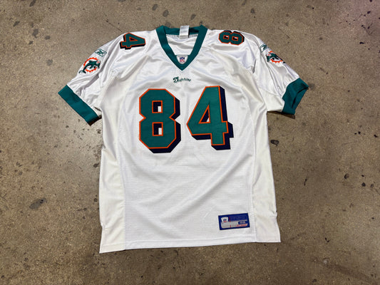 Reebok Miami Dolphins Chambers #84 Authentic Jersey - White Size 48/XL