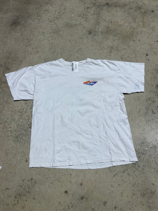 Starburst Skittles Life Saver Candy Tee - White Size XL