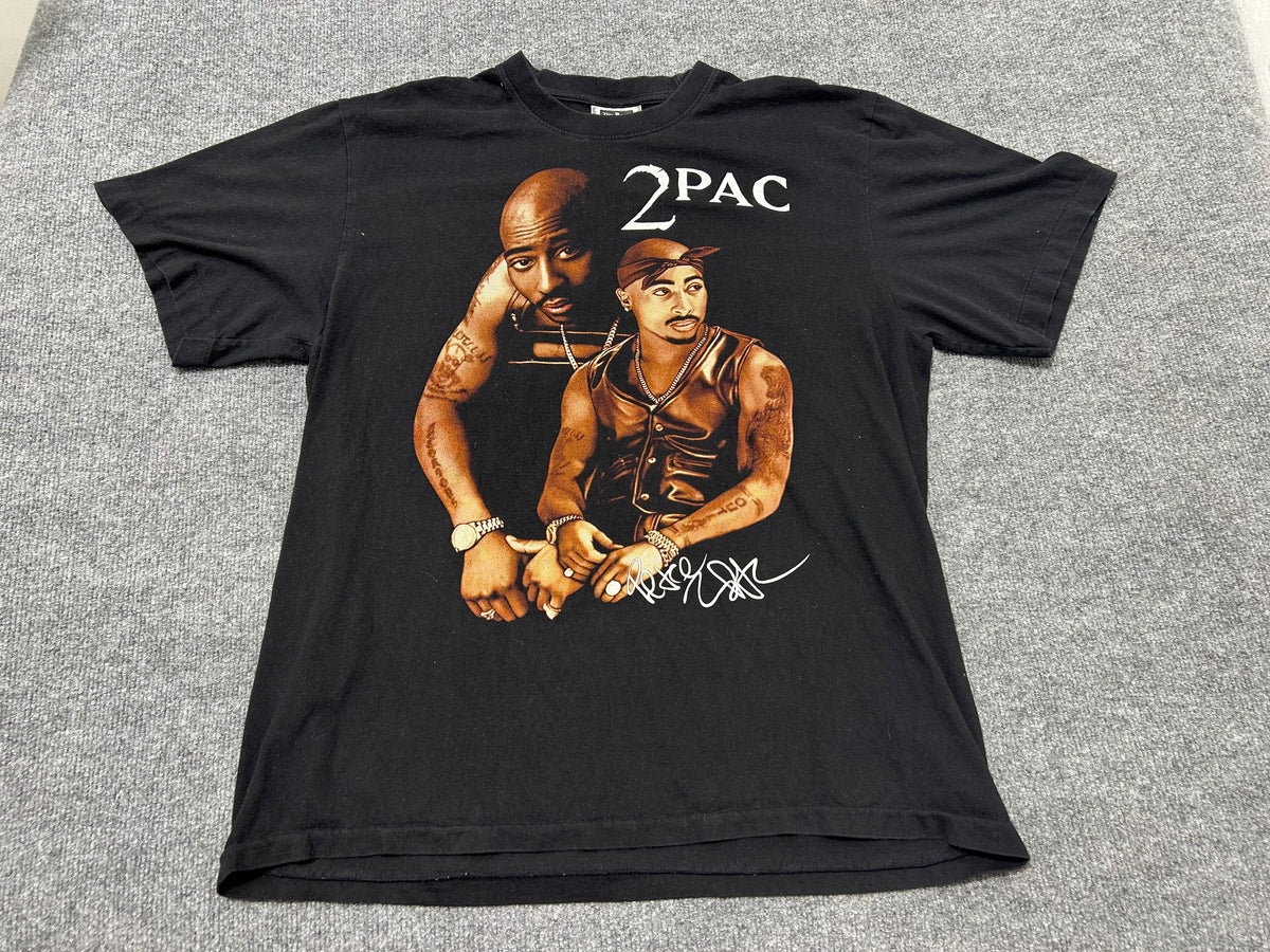 2pac Double Face Tee - Black size XL
