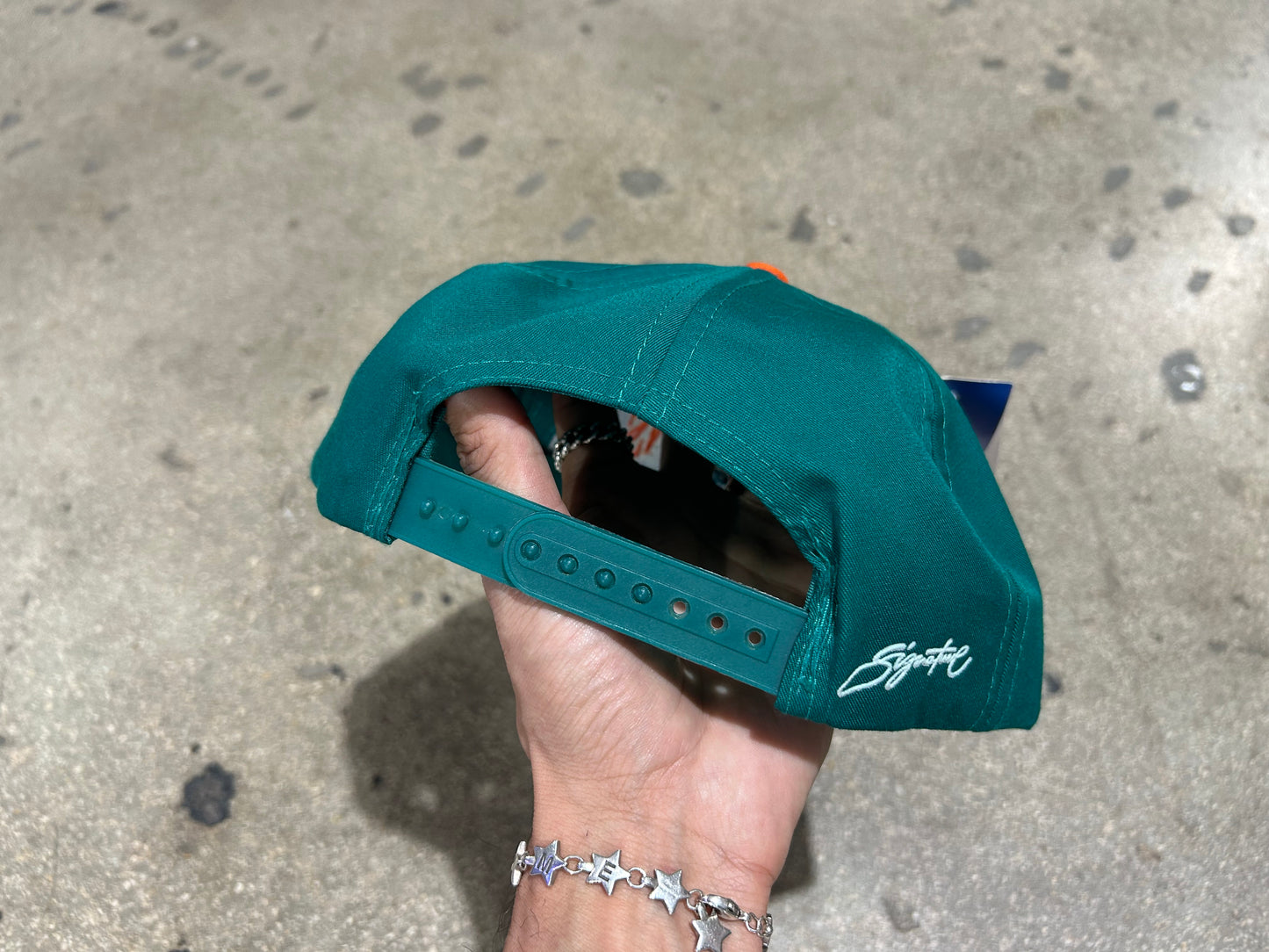 Signature Miami Dolphins Hat - Teal/Orange