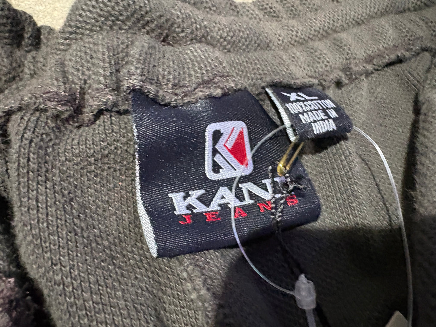 Karl Kani Cargo Sweatpants - Brown Size XL