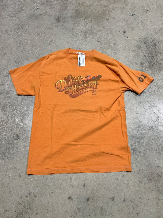 The Dukes Of Hazzard Tee - Orange Size Large