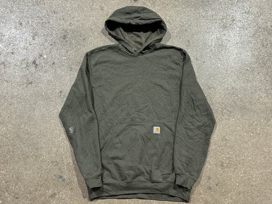 Carhartt Hoodie - Olive Size Medium