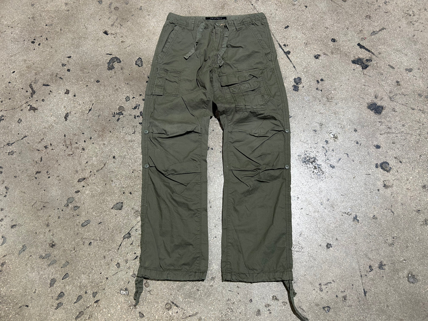 Sean John & Pocket Utility Pants - Olive Size 30