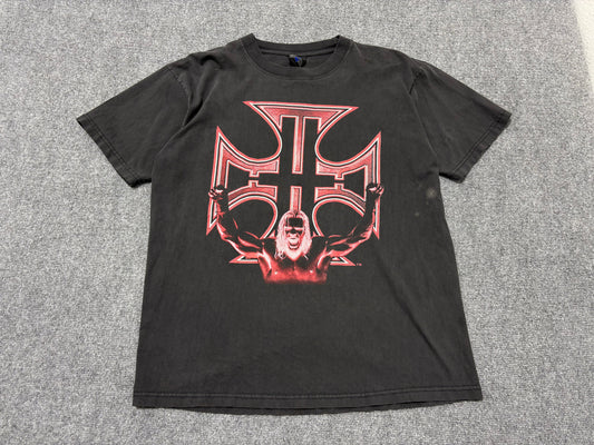 WWE Triple H Screw the Rules Tee - Black Size Large