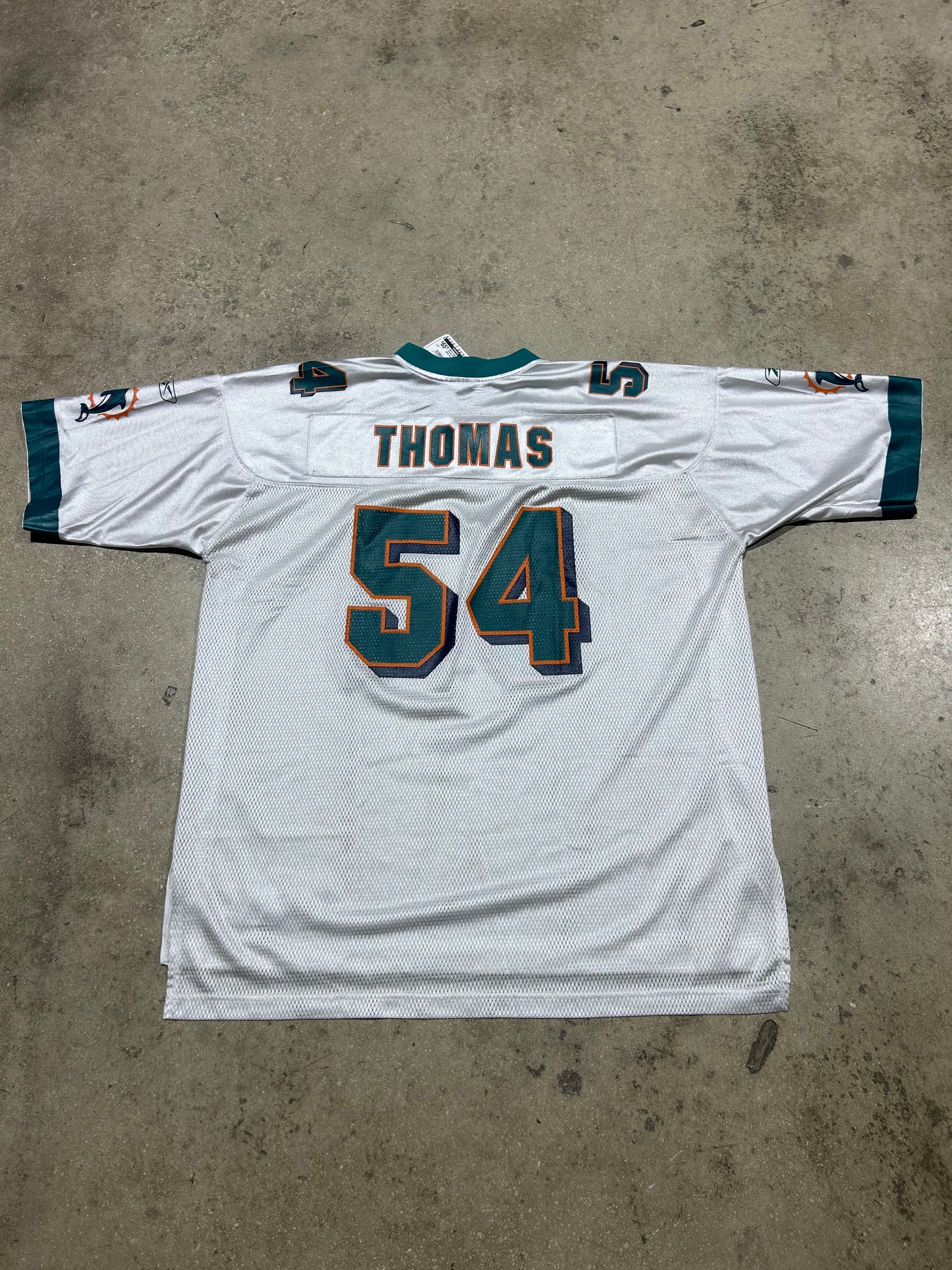 Miami Dolphins Zach Thomas #54 Jersey - White Size XXL