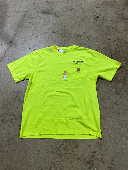 Kimberly Clark Carhartt Tee - Yellow Size Large