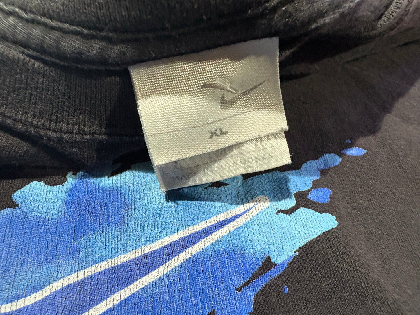 Nike Splash logo Tee - Black Size XL