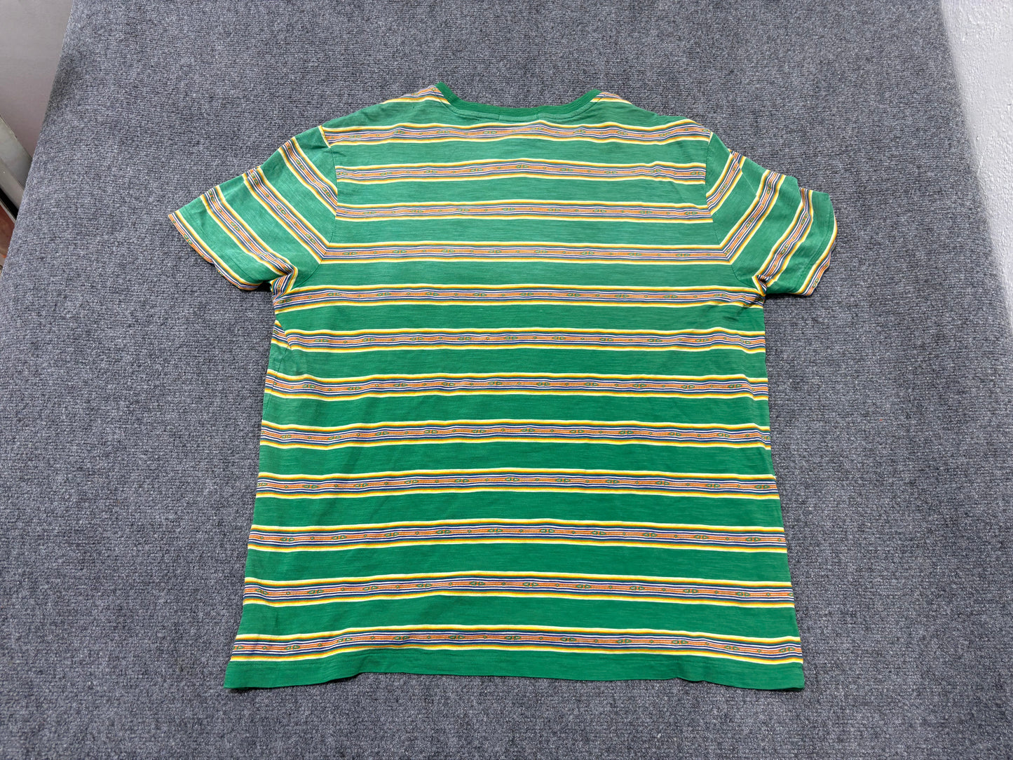 Polo Ralph Lauren Native Striped Pocket Tee - Green Size XXL