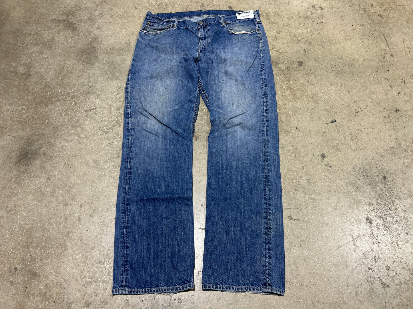 Polo Baggy Jeans - Blue Size 38x34