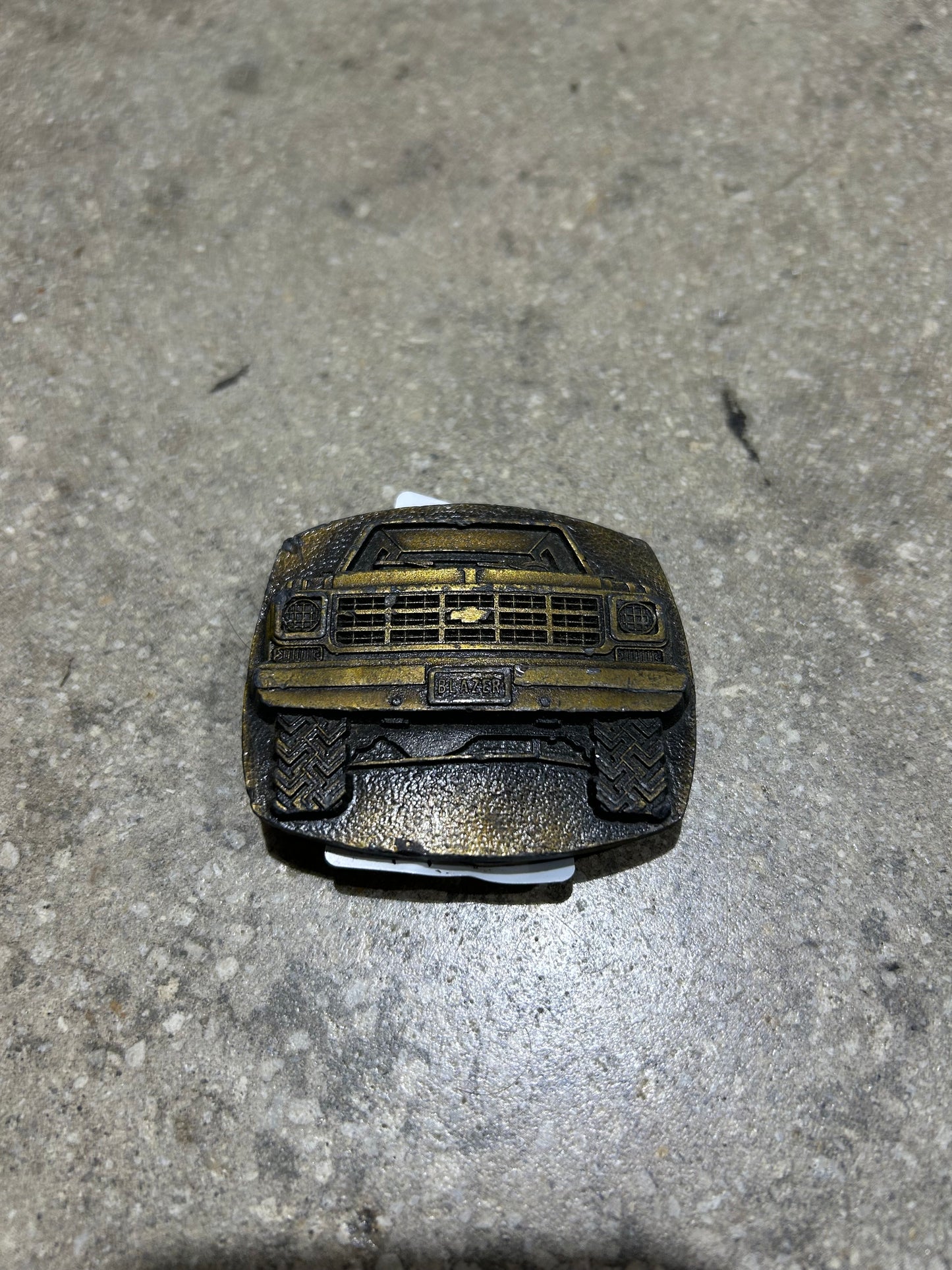 Chevy Belt Buckle - Bronze