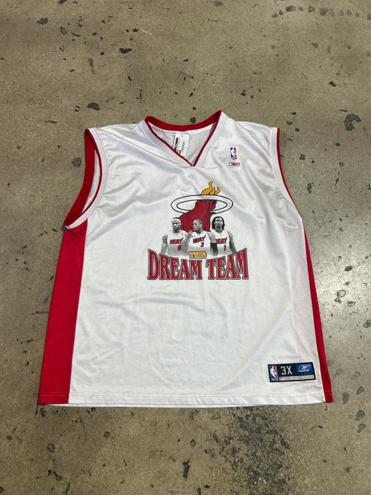 Reebok The Dream Team Jersey - White Size 3XL