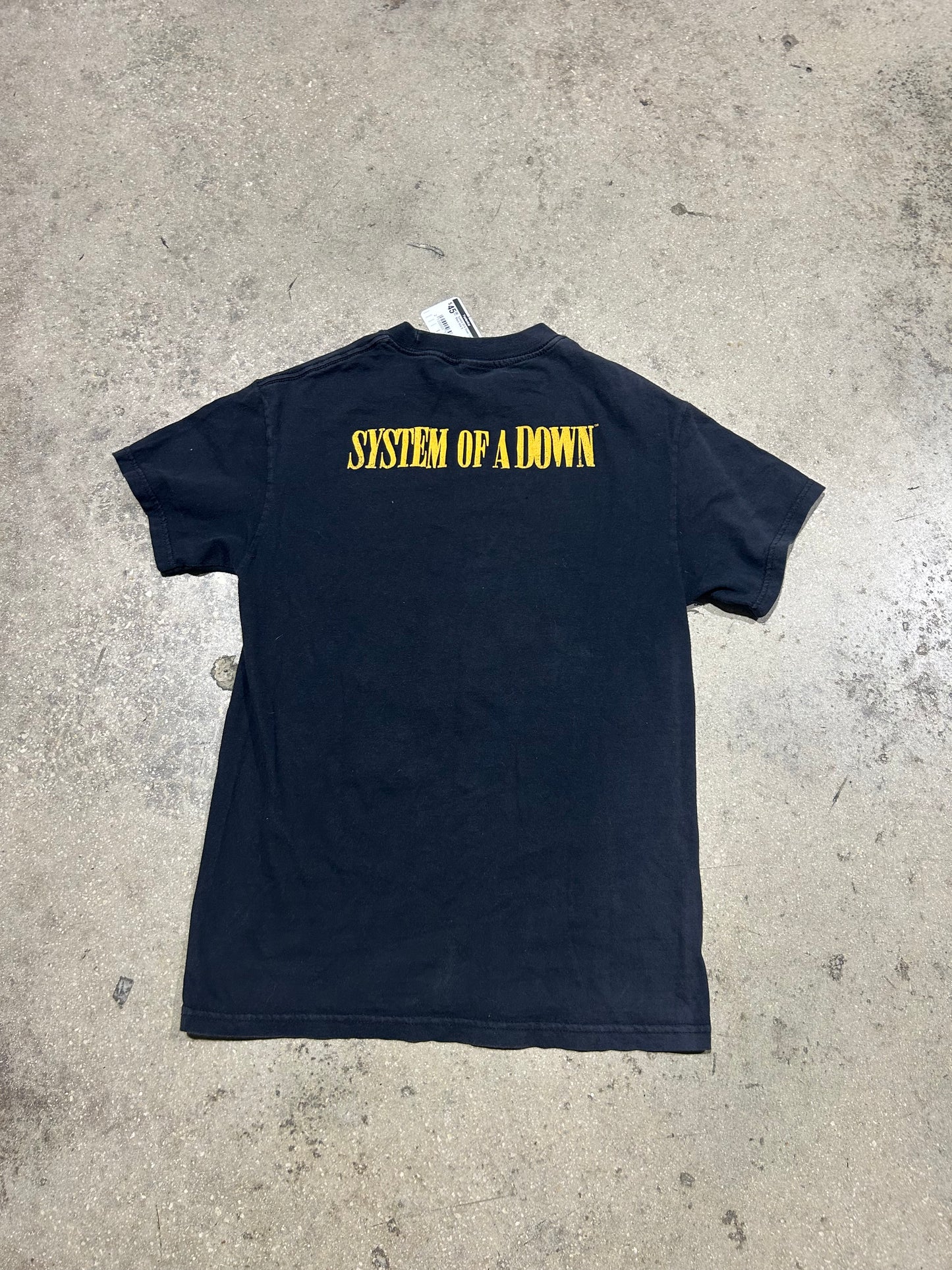 System Of A Down Tee - Black Size Small