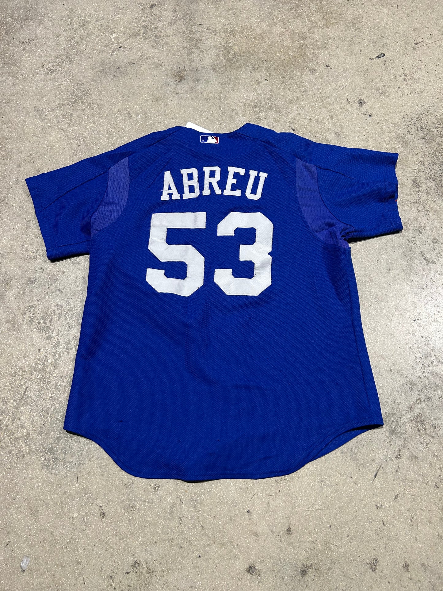 Bobby Abreu Philadelphia Phillies Baseball Jersey #53 - Blue Size Large