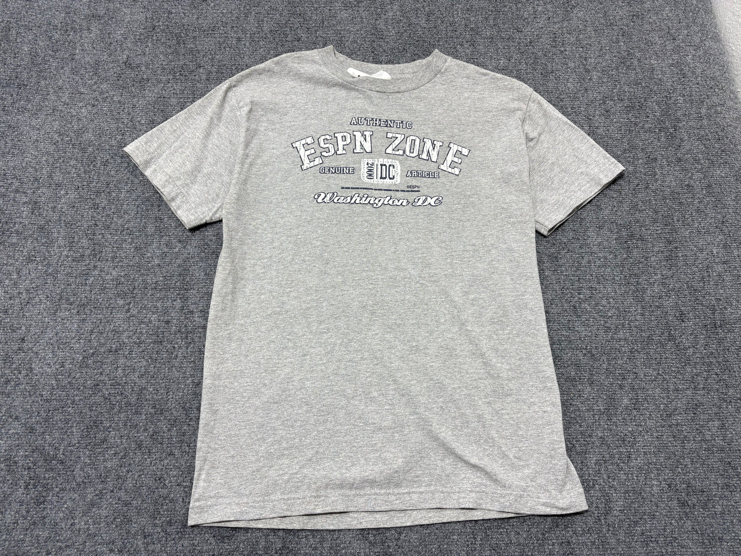 ESPN Zone Washington DC Tee - Grey Size Medium