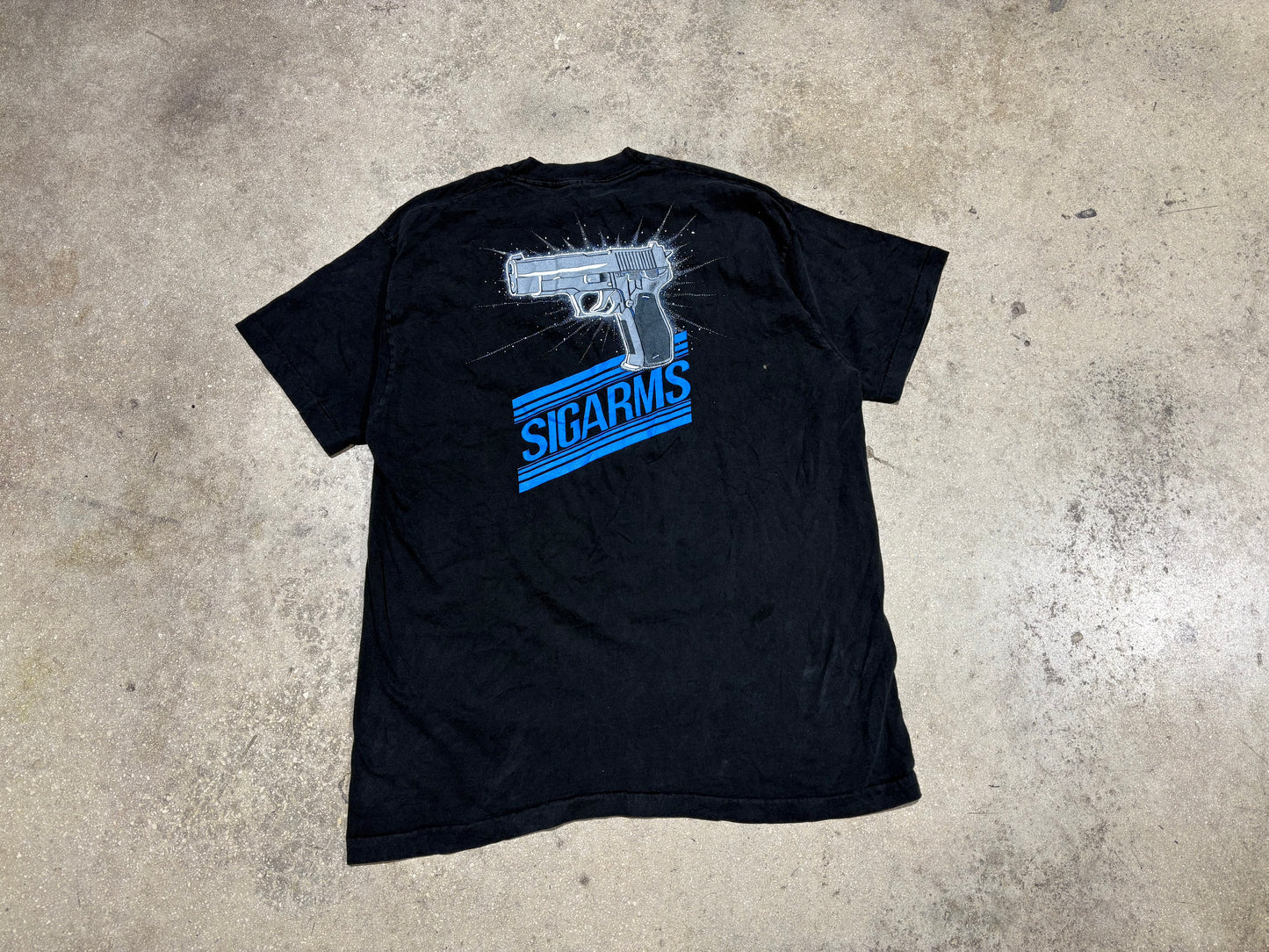 Sigarms Gun Tee - Black Size XL