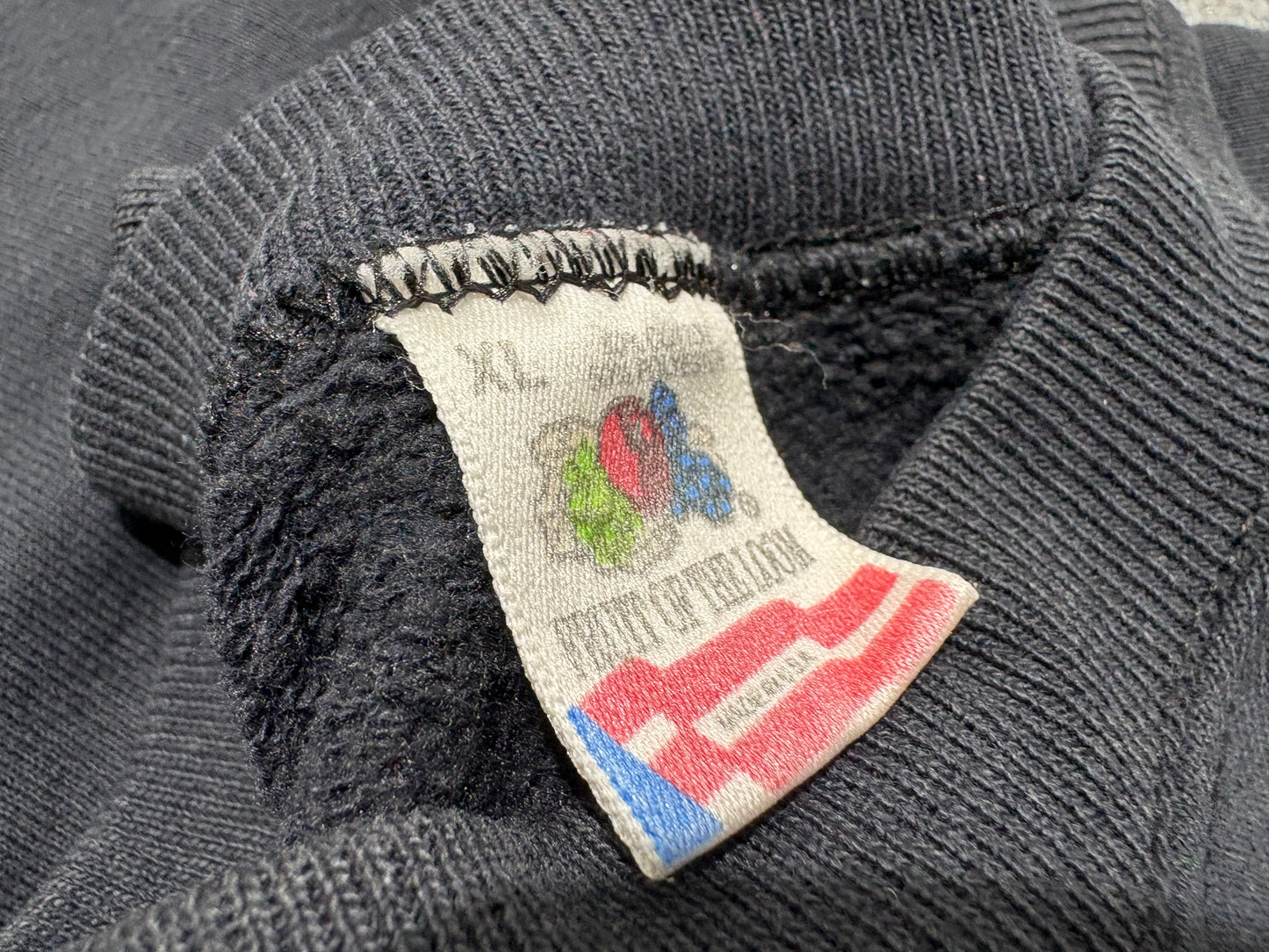 1991 Newark Jazz Festival Crewneck Sweatshirt - Faded Black Size XL