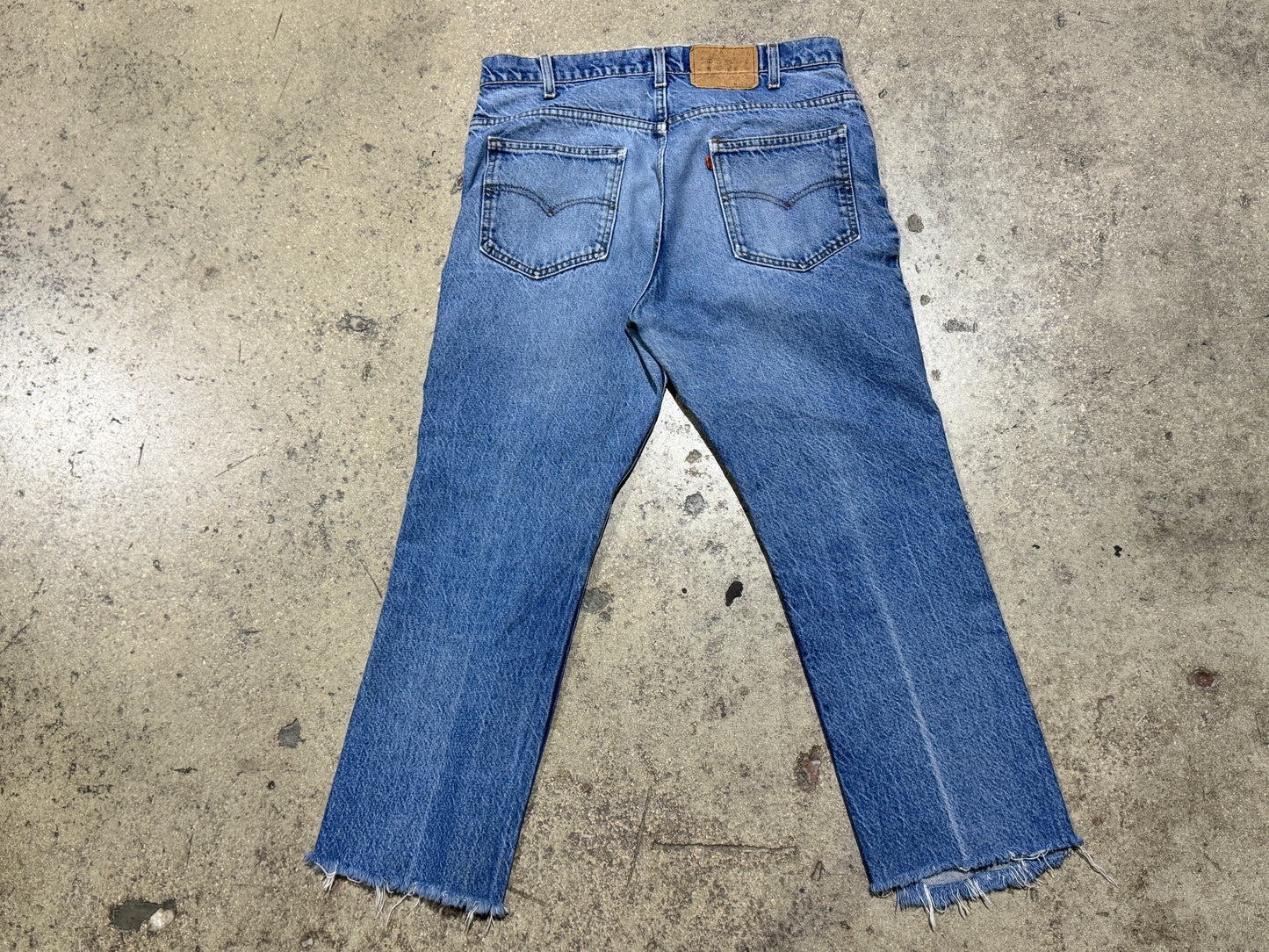 Levi Orange Tab Denim Jeans - Light Wash Size W35xL32