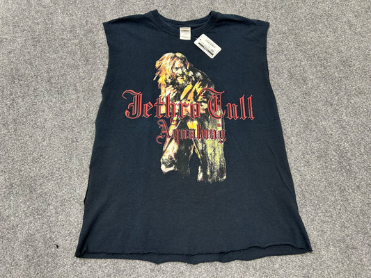 Cutoff Sleeveless Jerhtro Cull Tour Tee - Black Size Large