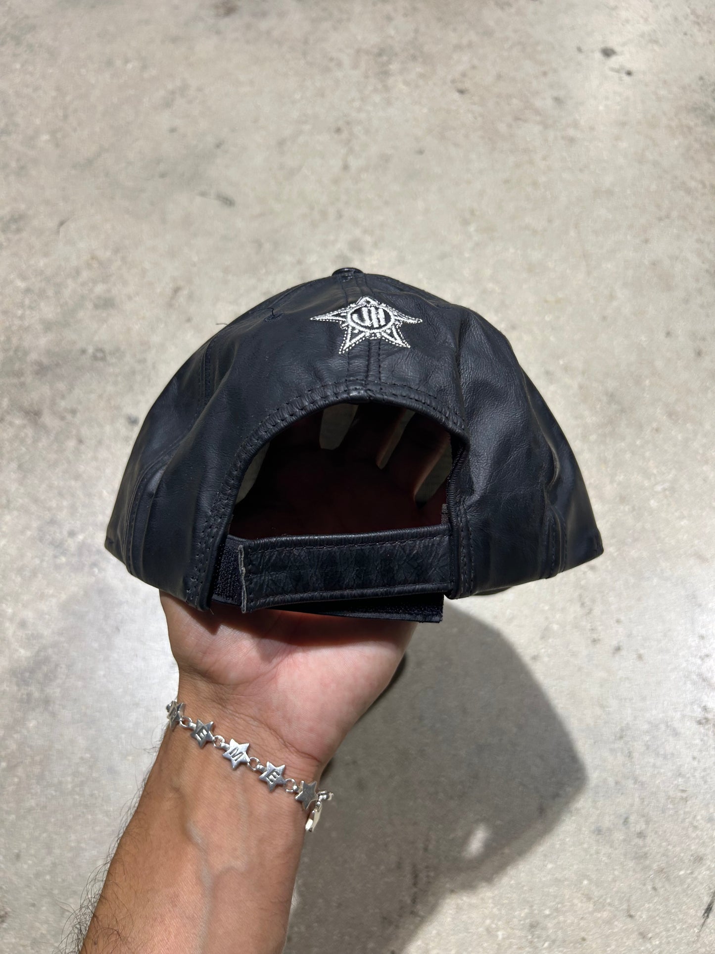 Miami Dolphins Leather Hat - Black/Teal