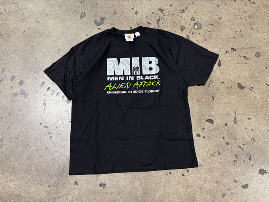 2000 Men In Black Universal Studios Ride Tee - Black Size XL