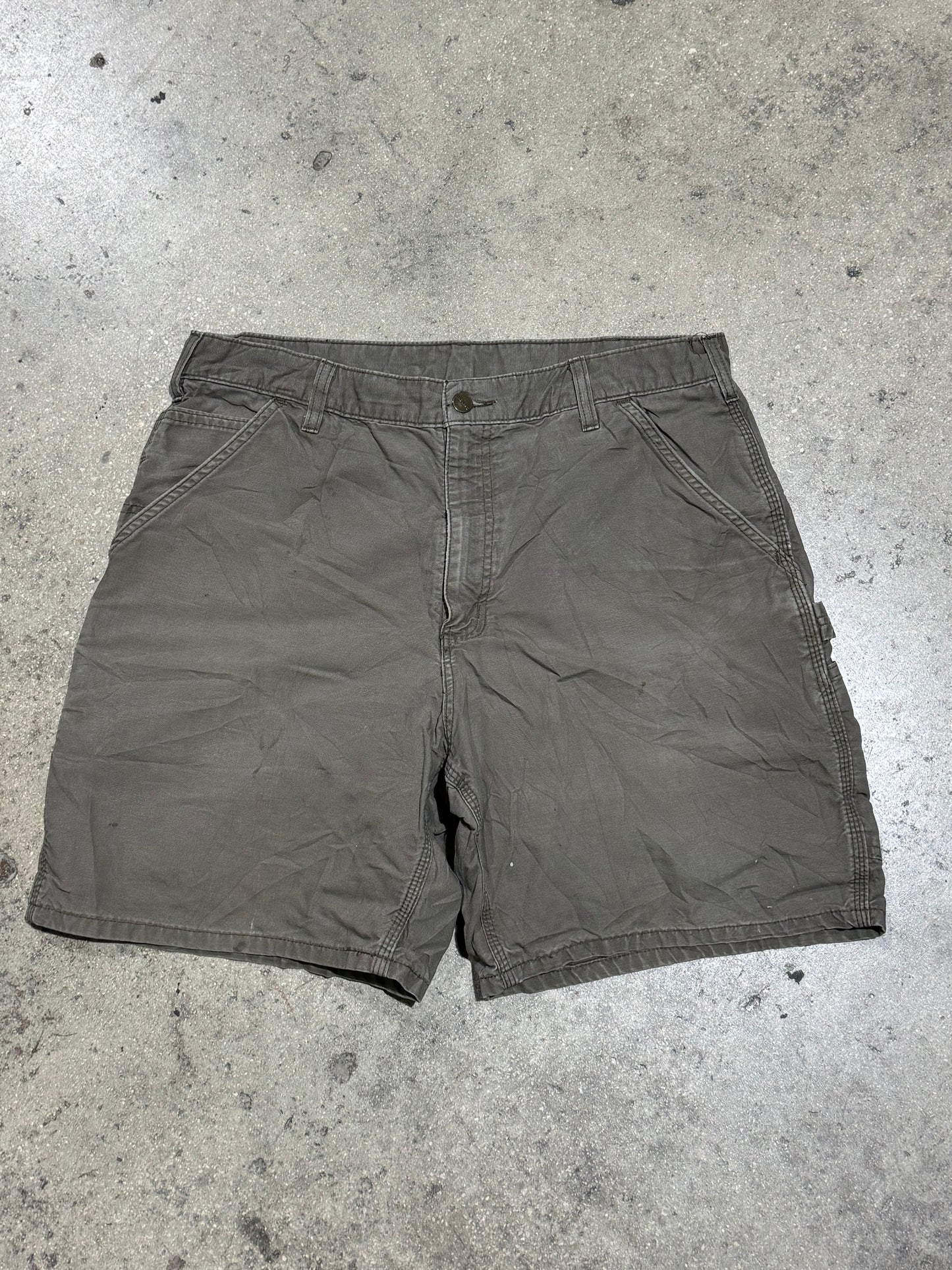 Carhartt Carpenter Shorts - Khaki Size 36