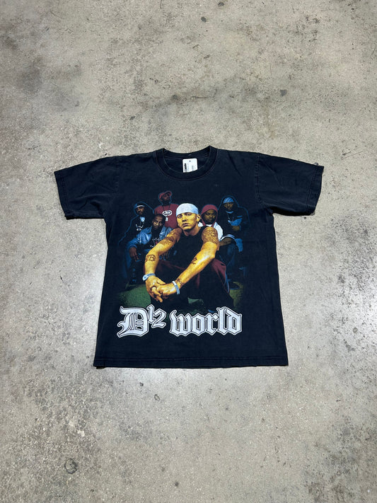 D12 World Tee - Faded Black Size Large