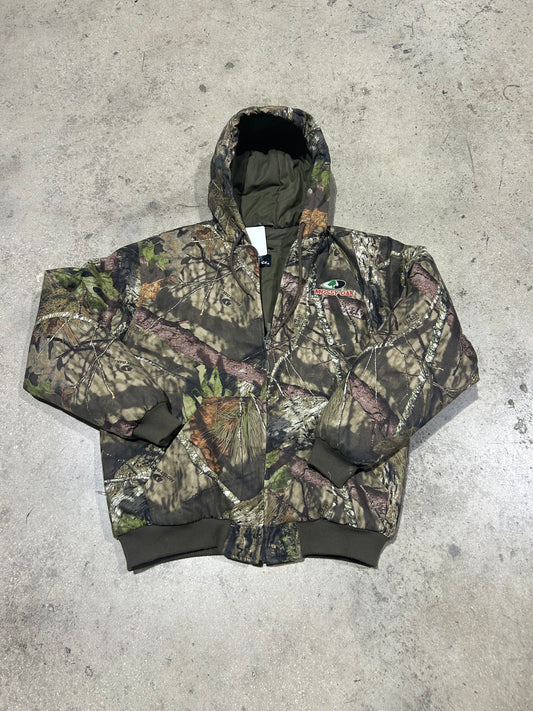 Mossy Oak Hooded Jacket - Multi Size Large