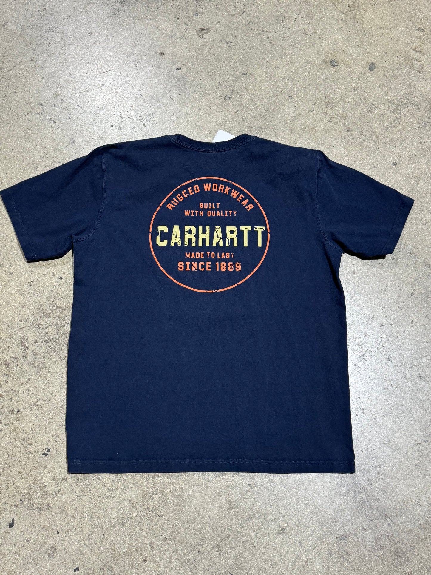 Carhartt Pocket Tee - Navy Size XL