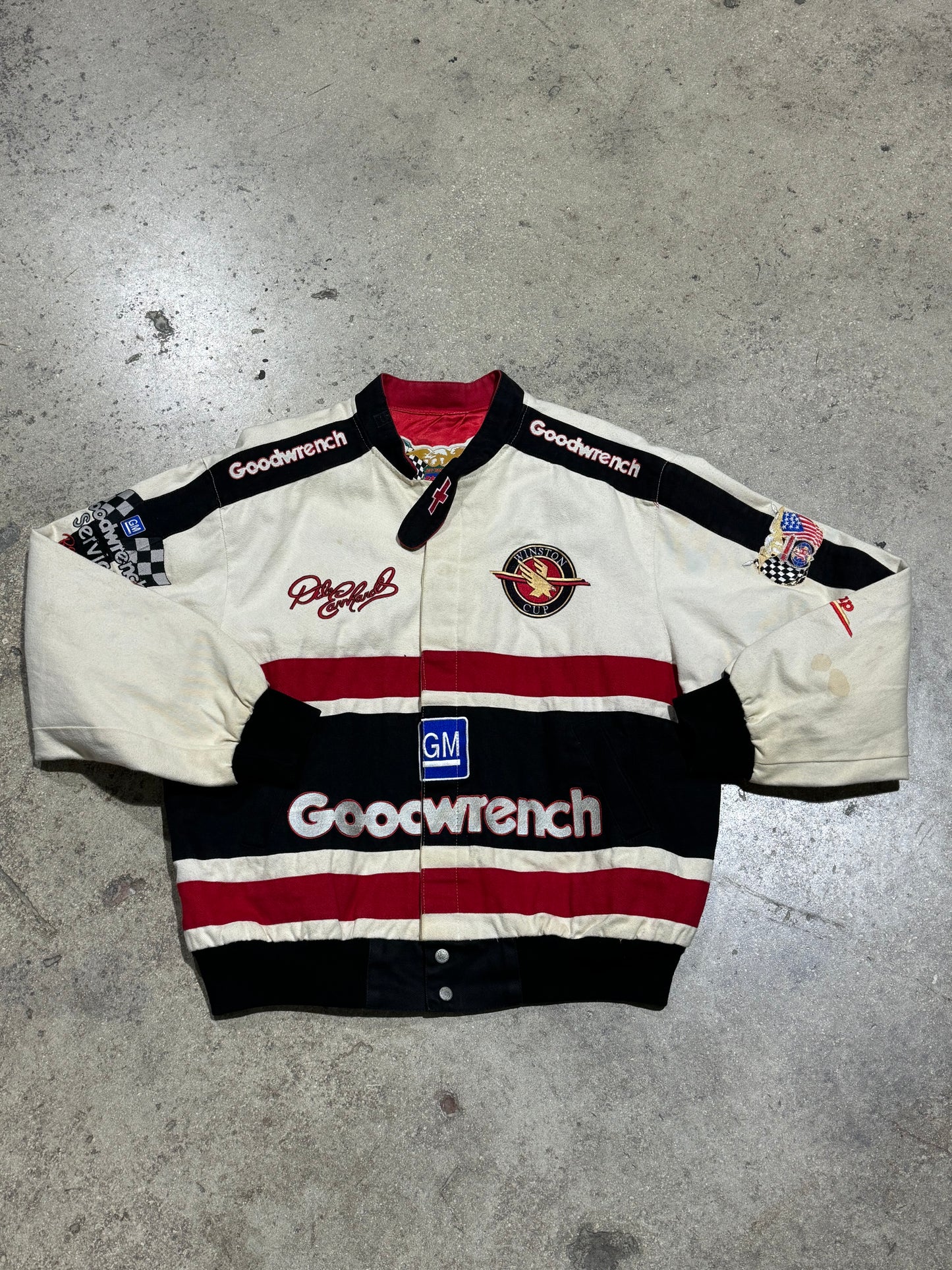 Jeff Hamilton Dale Earnhardt Racing Jacket Size XL