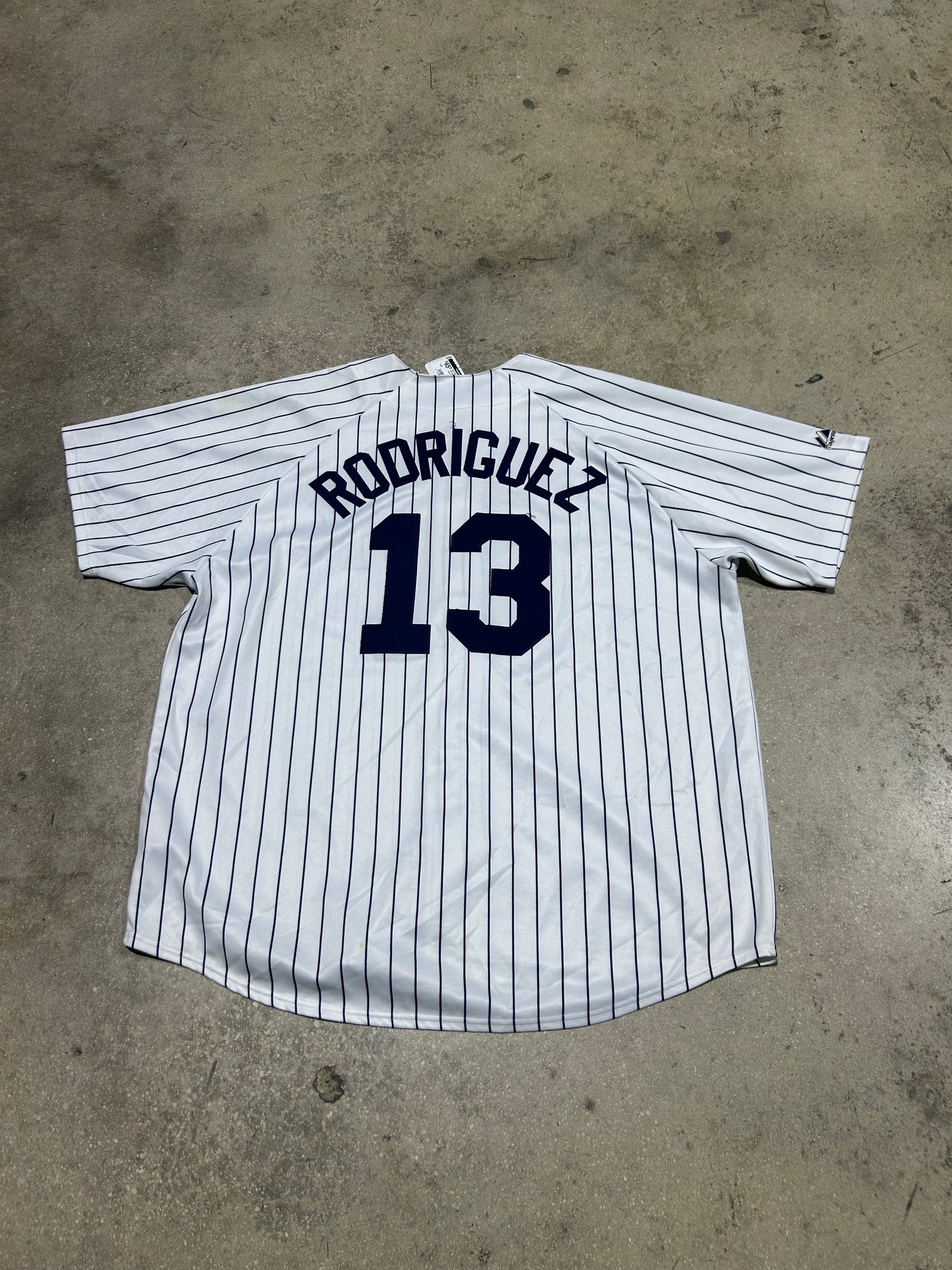 Alex Rodriguez Yankees #13 Jersey - Pinstripe Size XXL