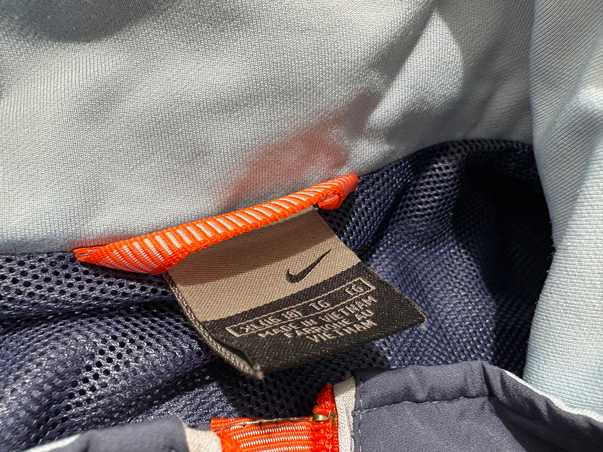 WMNS Y2K Nike Windbreaker Jacket - Navy / Blue Size XL