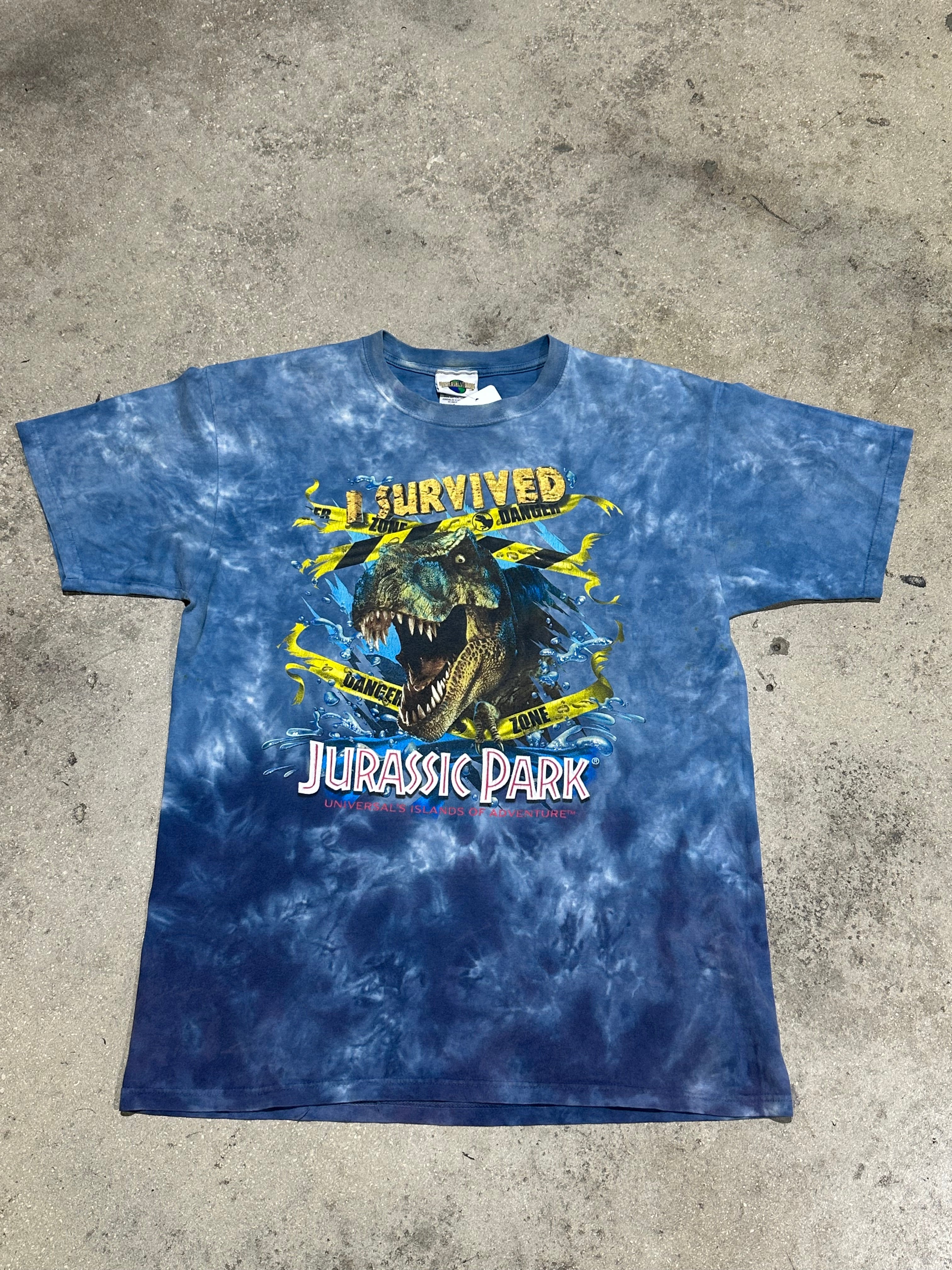 jurassic park tie dye shirt