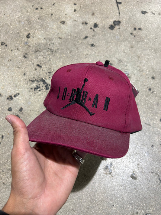 Nike Air Jordan 6 Logo Snapback - Maroon