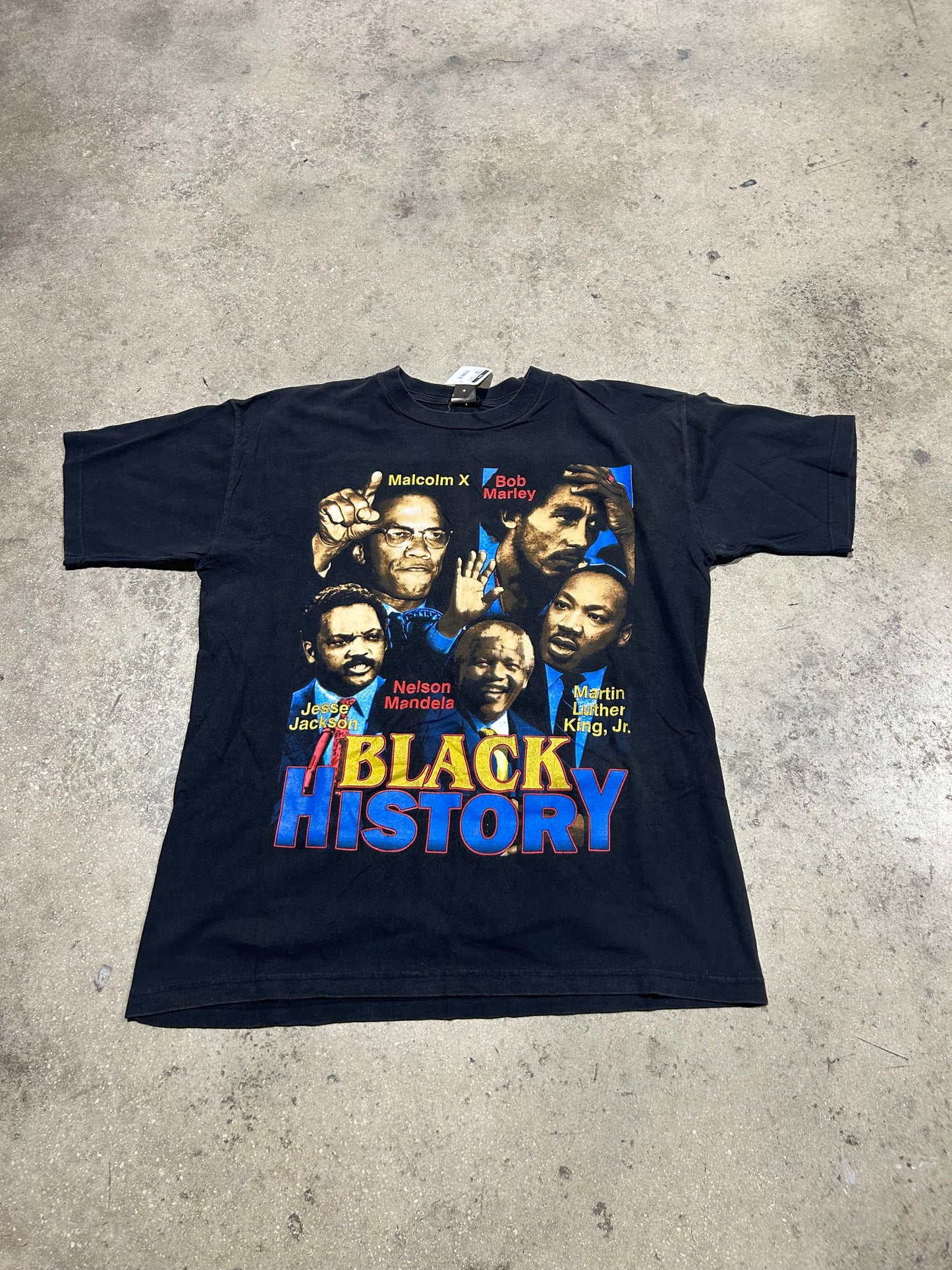 Black History Goat's Tee - Black Size XL