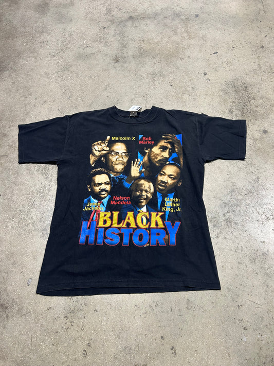 Black History Goat's Tee - Black Size XL